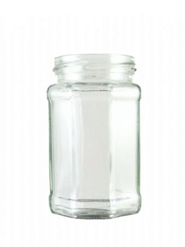 Hexagonal Jam Jars Glass Jam Jars from Love Jars' online jam jar shop