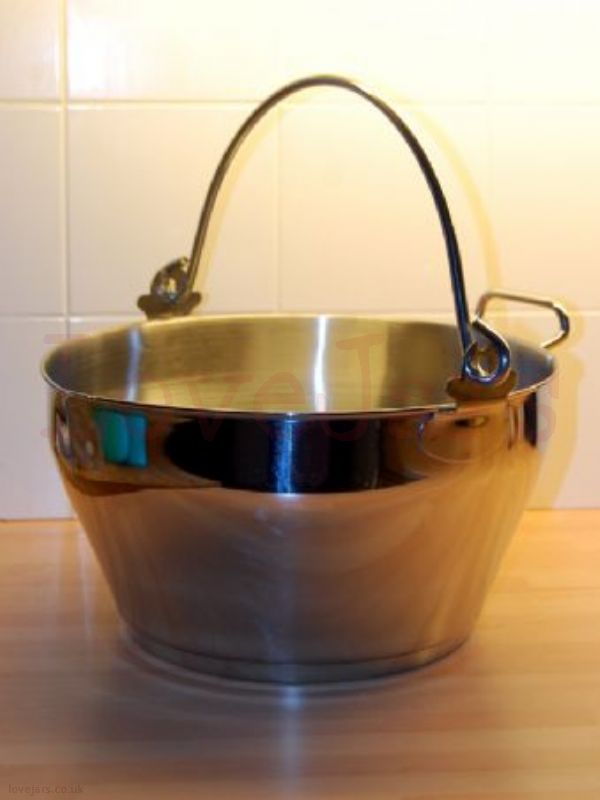 Maslin Preserving Pan Stainless Steel Love Jars