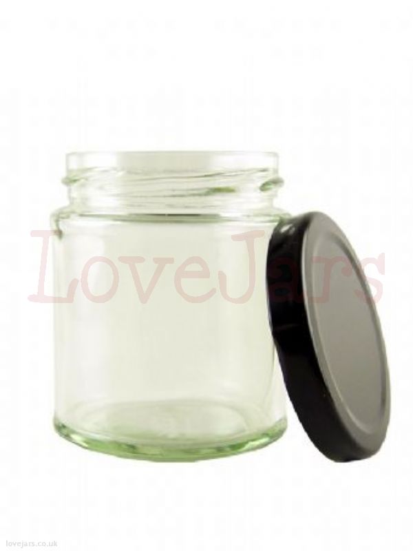 Round Jars 8oz with Lid x12 > Rosie's Pantry Jam Jars > Round Jars