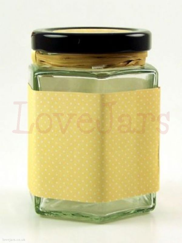 Jar Wraps Brown Spotty Love Jars