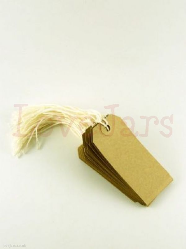 kraft luggage tag