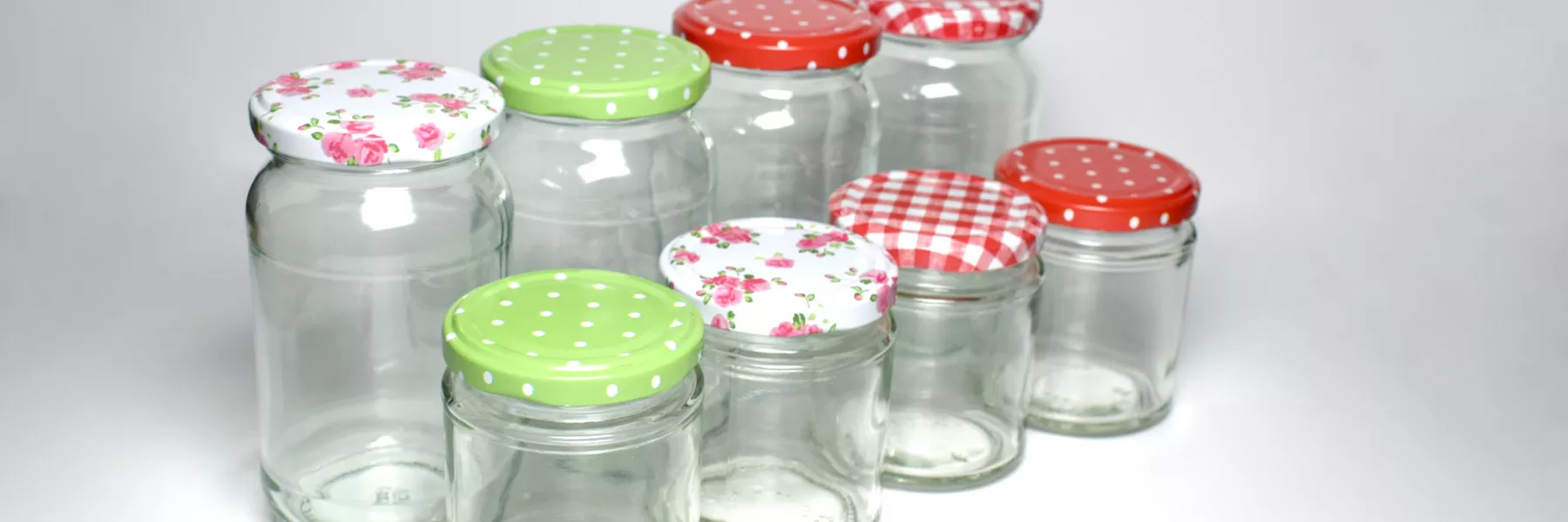 Glass Jars & Bottles from Love Jars