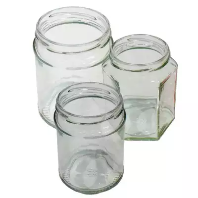 Love Jars Glass Jam Jars