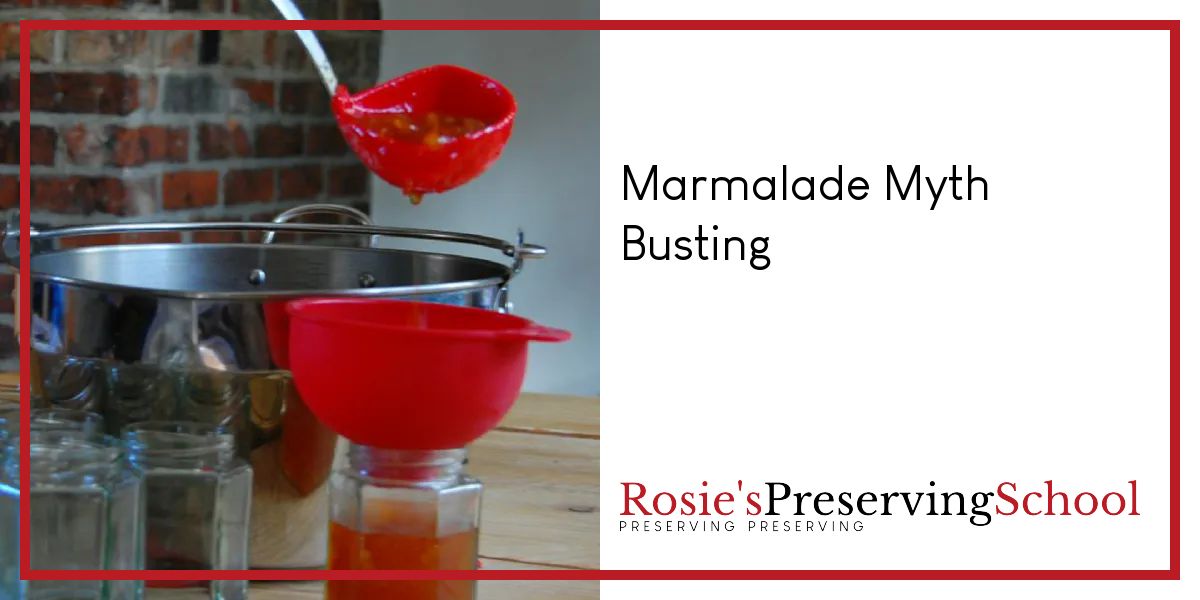 online question and answer on marmalade problems at Rosie's
